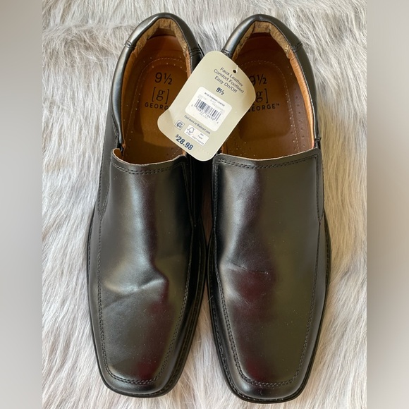 Men’s NWT GEORGE Dominic Faux Leather Loafer - Picture 3 of 9